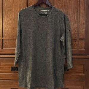 EUC Under Armor Threadborne Siro HeatGear Long Sleeve Top moisture wicking